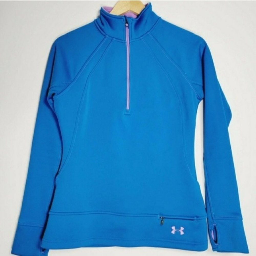 🎀3/$15 Under Armour  cold gear pullover womens sz S, EXCELLENT CONDITION
